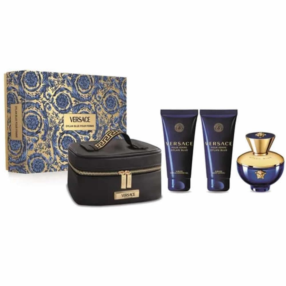 Amazon.com : Versace Dylan Blue Pour Femme 3pc Gift Set : Beauty